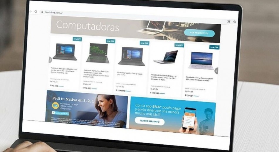 Tienda BNA: Récord de compras por más de $3.351 millones
