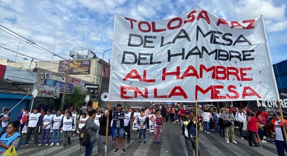 Piquetazo nacional. Organizaciones sociales marchan en distintos puntos del país