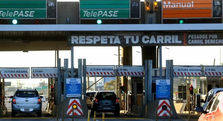 Peajes suben un 50% en accesos a Capital y demás autopistas nacionales