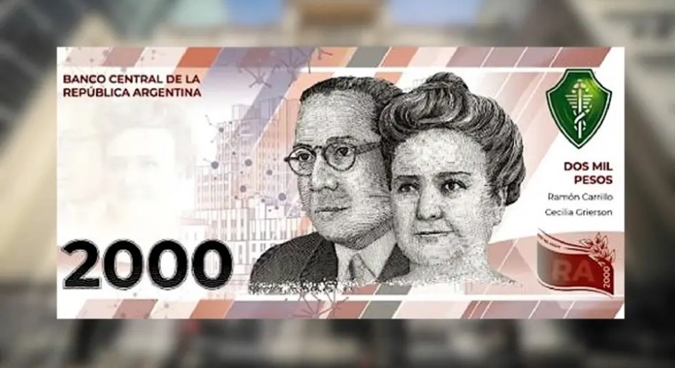 El billete de $2.000 comienza a circular desde este lunes