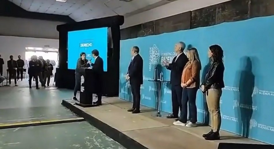 Vidal y Tetaz apoyaron el reclamo de la mujer que irrumpió un acto de Kicillof