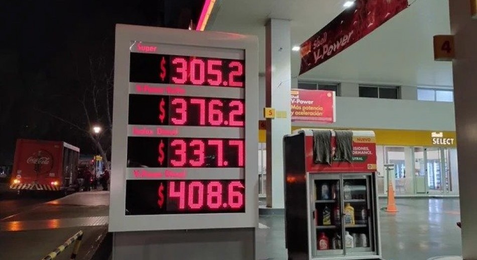 Shell y Puma aumentan un 12,5% el precio de la nafta