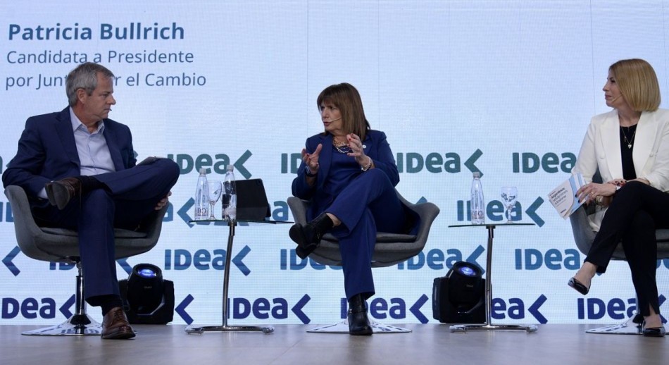 Bullrich, en IDEA: “Vamos a prohibir los cepos para siempre”