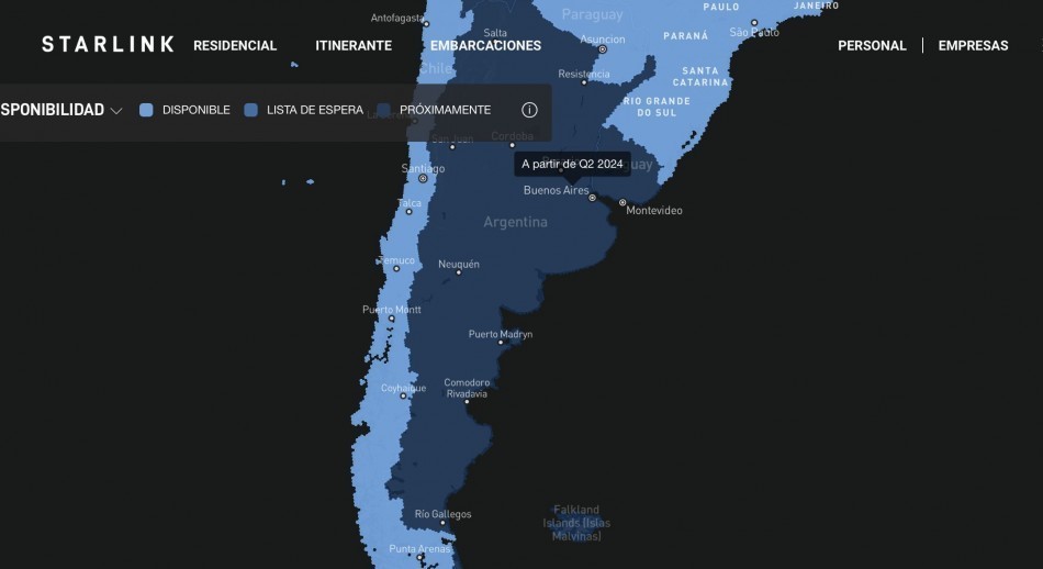 DNU: Starlink, la empresa de Elon Musk, ya está disponible en la Argentina