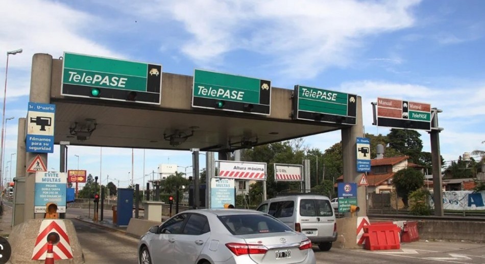 Los peajes de rutas nacionales aumentan un 200% desde este viernes