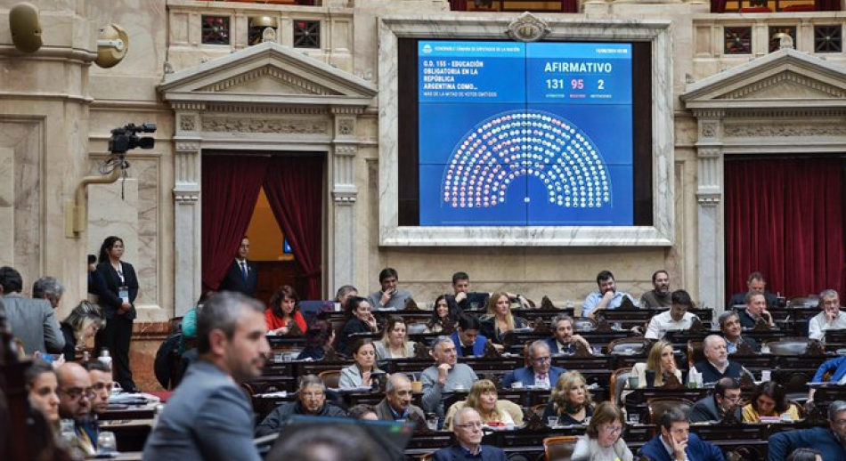 Diputados aprobó y giró al Senado el proyecto que declara la esencialidad educativa