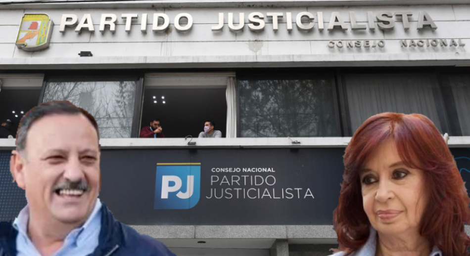 Quintela presentó su lista para disputarle la presidencia del PJ a Cristina Kirchner
