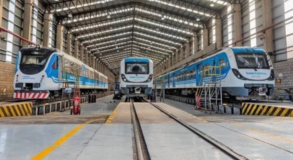 Nuevas locomotoras para que el tren San Martín deje de circular con diagrama de emergencia