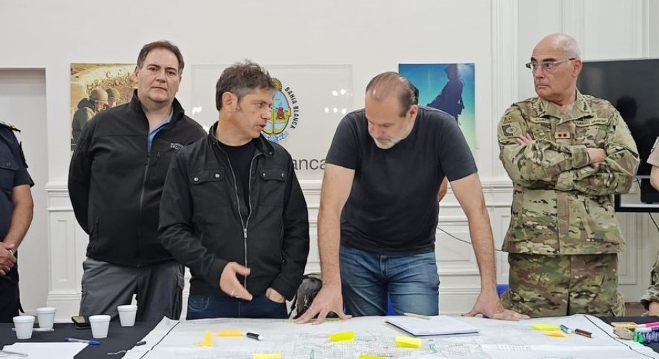 Kicillof sobre Bahía Blanca: “Nación tiene responsabilidades que debe asumir y fondos para asignar”