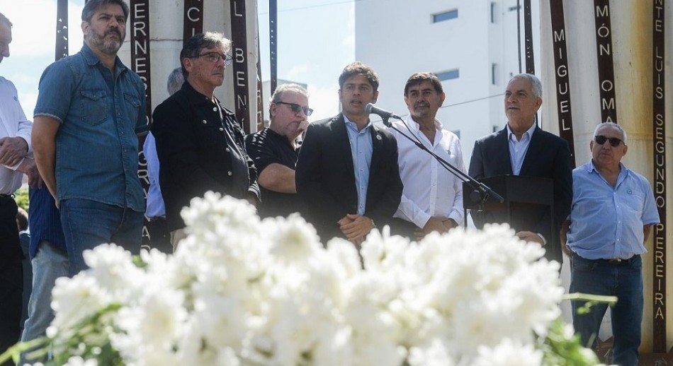 Alak y Kicillof encabezaron el acto de conmemoración de los 43 años de la guerra de Malvinas