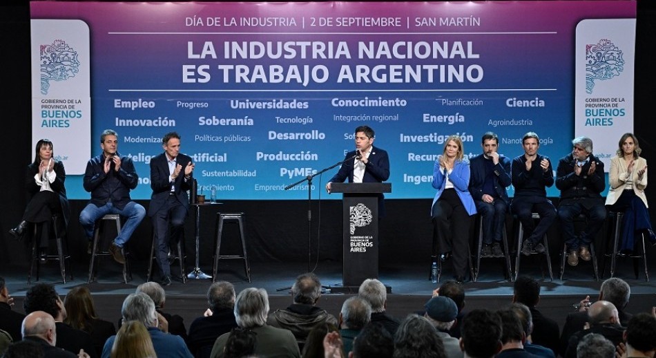Kicillof: “Hay un futuro mejor para la provincia y el país, con producción y con industria”