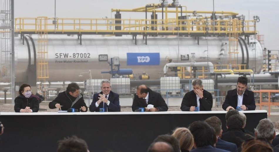 Fernández: “Aquí en Vaca Muerta tenemos gas para 200 años”